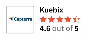 Capterra review for Kuebix container tracking software