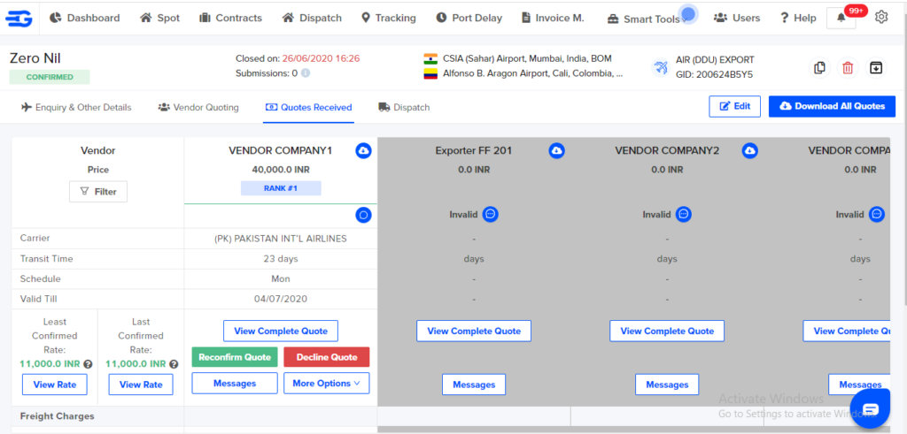 How To Negotiate International Freight Procurement Deals? 2 RFQ negotiation 2