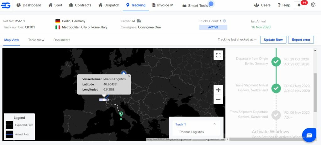 How can you simplify shipment tracking and reduce the time this takes? 3 tracking