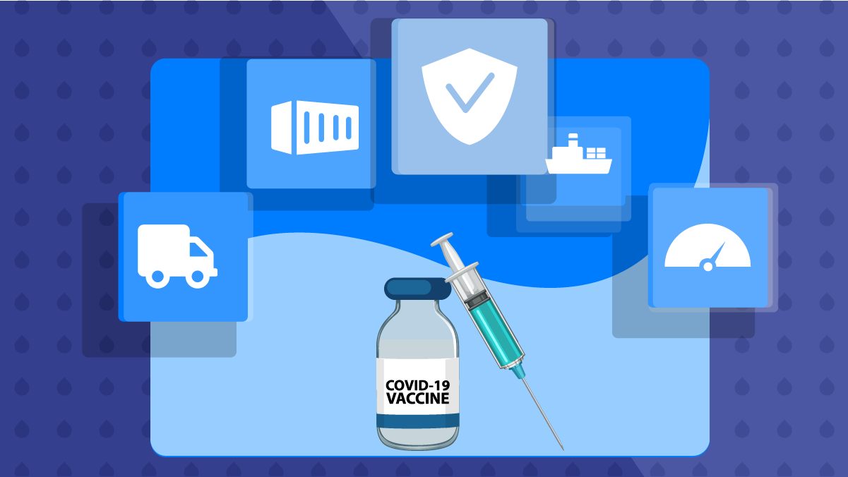 Role of freight shipping in COVID 19 vaccine distribution