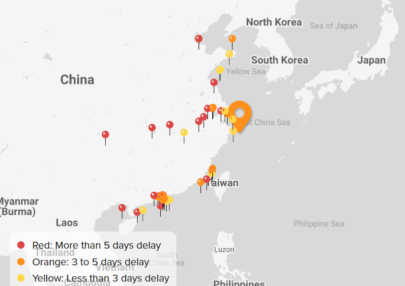 Shanghai's Lockdowns are Affecting Asia, US, and Europe Supply Chains - GoComet 2 Real-time port congestion data from GoComet