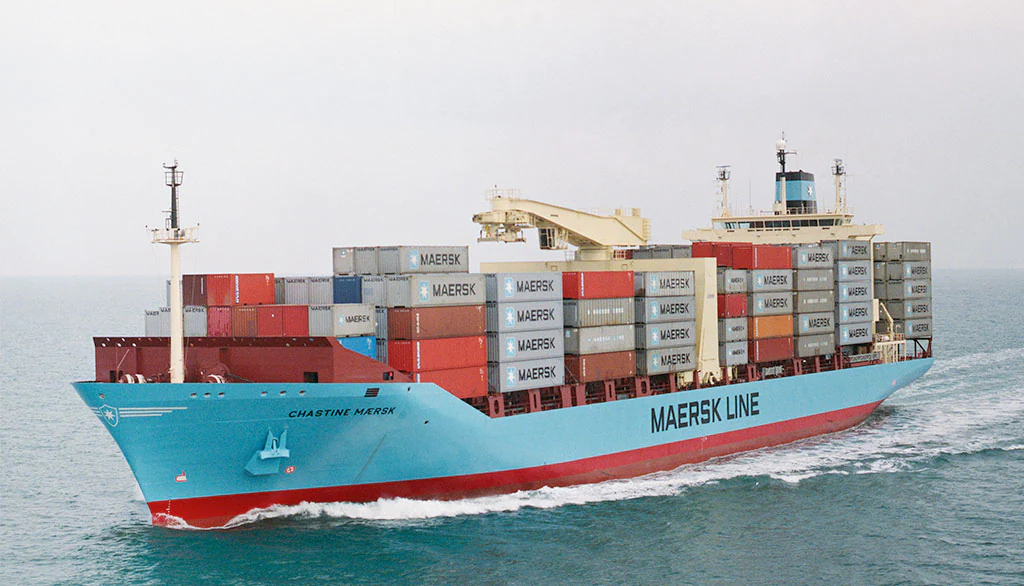 Top 5 shipping lines in the world in 2025 3 chastine maersk