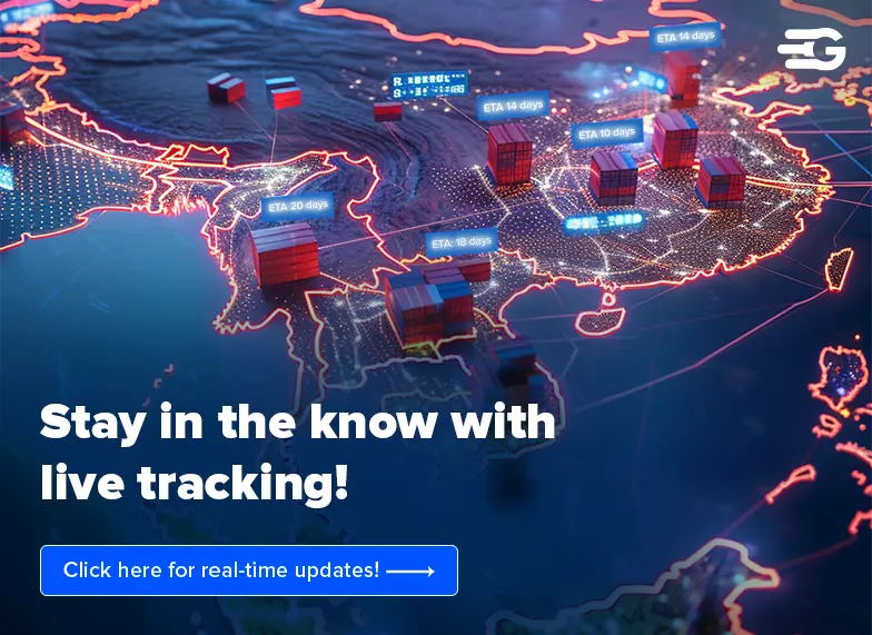 Stay in the know with live tracking!