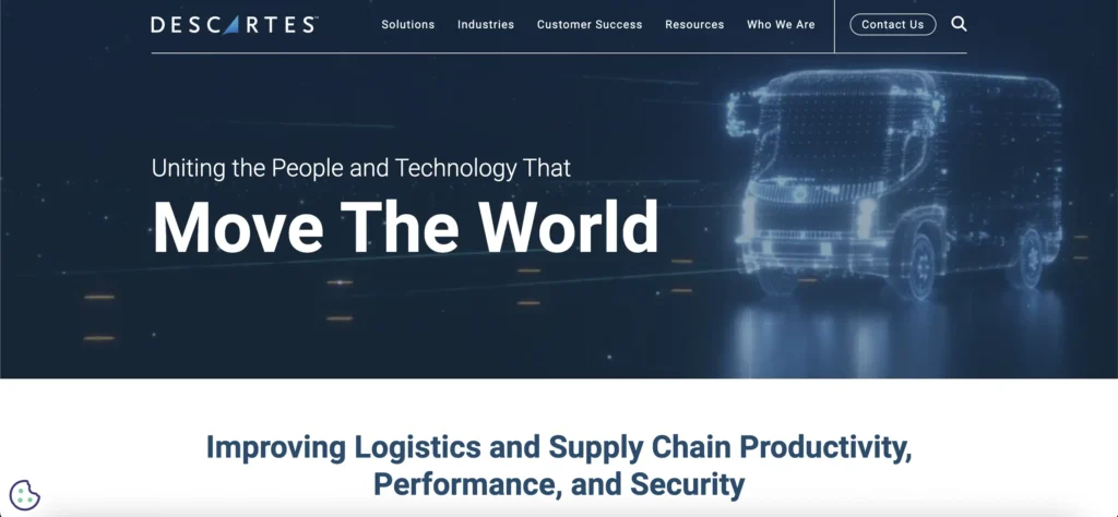 Top 10 Best Supply Chain Visibility Software in 2025 5 Descartes SCM platform