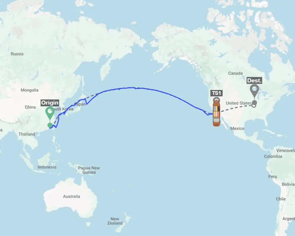 See your shipments on the map